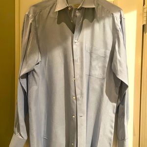 Ermenegildo Zegna 2x2 Superfine Cotton Dress Shirt